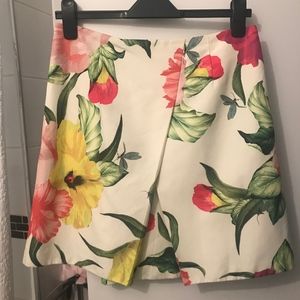 Ted Baker floral skirt